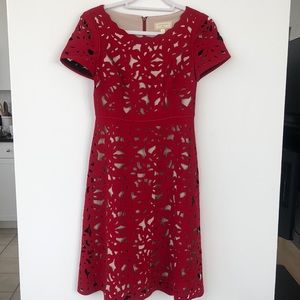 Moulinette Soeurs Red Dress. Anthropologie
